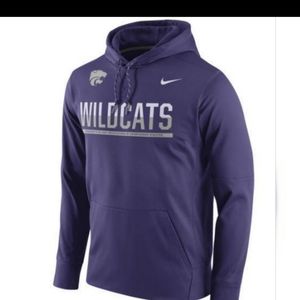 Nike | Men's Engineered Fit Kansas Wildcats therma fit purple hoodie 3X